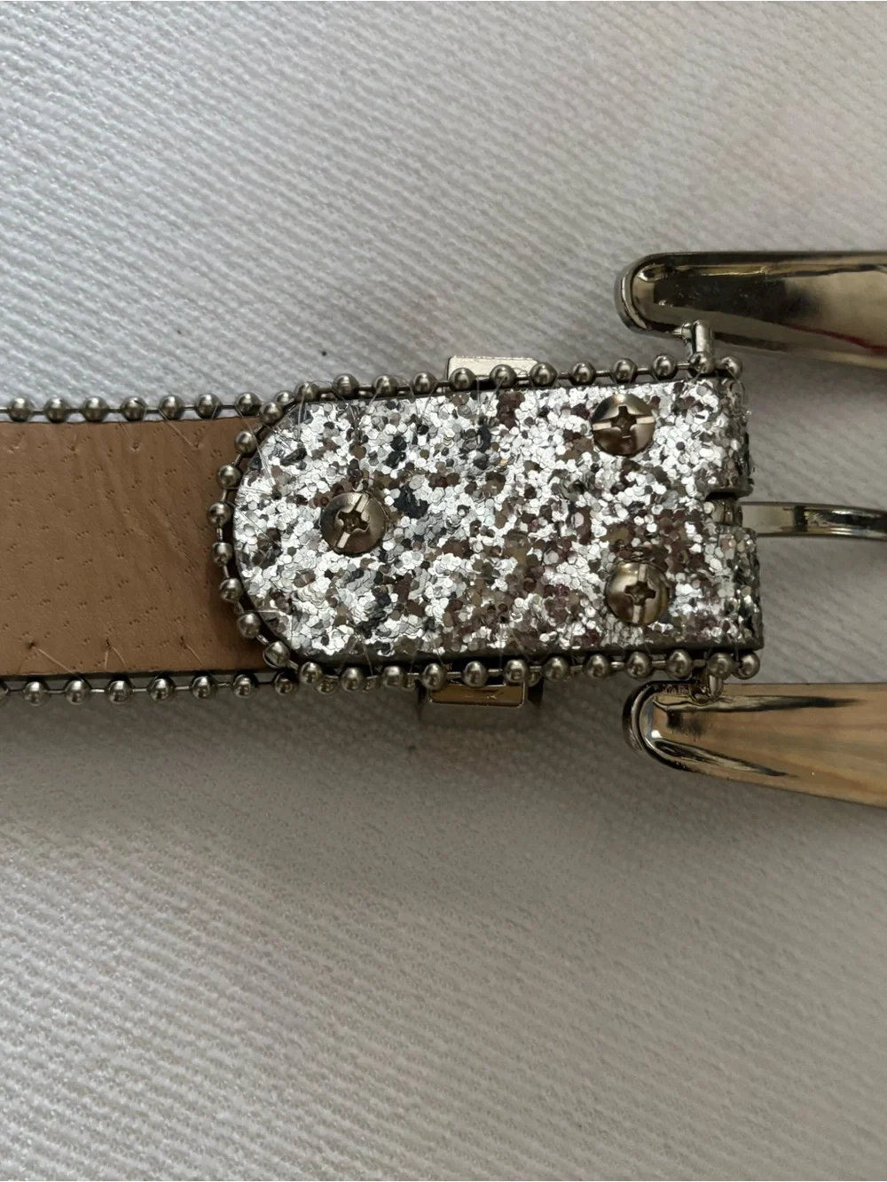 N/A sparkling silver